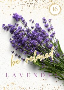 Wildkräuterkarte 16 - Lavendel